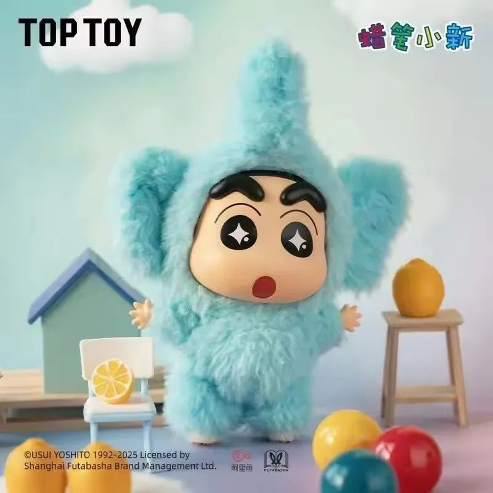 Crayon Shinchan Blind Box Party Outfit Figure Anime Mystery Box Collectible Toy 10