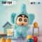 Crayon Shinchan Blind Box Party Outfit Figure Anime Mystery Box Collectible Toy 10