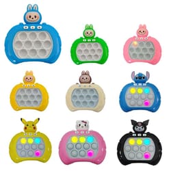 sanrio stitch quick push bubble game sensory fidget toy for kids