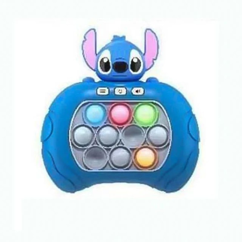 Sanrio Stitch Quick Push Bubble Game Sensory Fidget Toy For Kids 1