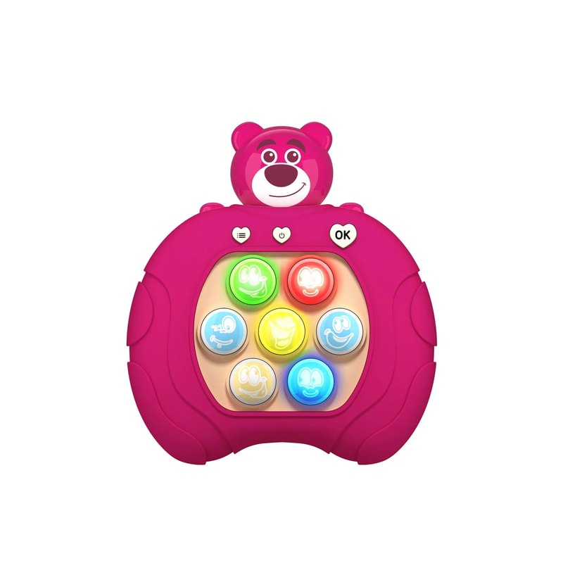 Disney Stitch Mickey Quick Push Game Console For Kids Portable Fidget Game Toy Competitive Handhe 11