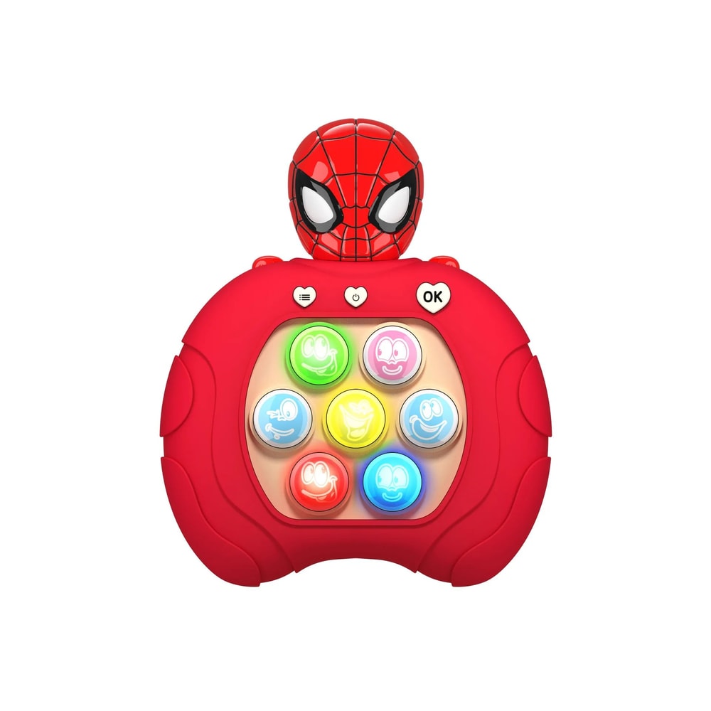 Disney Stitch Mickey Quick Push Game Console For Kids Portable Fidget Game Toy Competitive Handhe 8