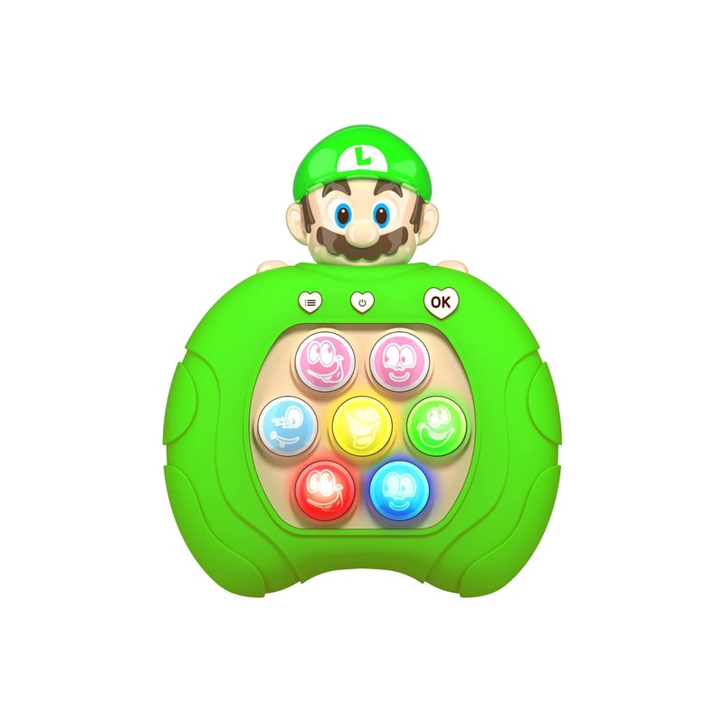 Disney Stitch Mickey Quick Push Game Console For Kids Portable Fidget Game Toy Competitive Handhe 9