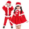 Kids Christmas Santa Costume Classic Red Holiday RolePlay Outfit For Boys Girls 1
