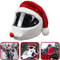 Festive Santa Claus Motorcycle Helmet Cover For Bikes Scooters 1