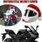 Festive Santa Claus Motorcycle Helmet Cover For Bikes Scooters 2