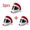 Festive Santa Claus Motorcycle Helmet Cover For Bikes Scooters 7