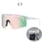 Pit ViperStyle UV400 Cycling Sunglasses Wraparound Sports Shades For Running Motorcycle Riding 4