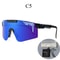 Pit ViperStyle UV400 Cycling Sunglasses Wraparound Sports Shades For Running Motorcycle Riding 6
