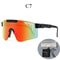 Pit ViperStyle UV400 Cycling Sunglasses Wraparound Sports Shades For Running Motorcycle Riding 8