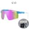 Pit ViperStyle UV400 Cycling Sunglasses Wraparound Sports Shades For Running Motorcycle Riding 14