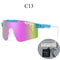 Pit ViperStyle UV400 Cycling Sunglasses Wraparound Sports Shades For Running Motorcycle Riding 14
