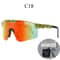 Pit ViperStyle UV400 Cycling Sunglasses Wraparound Sports Shades For Running Motorcycle Riding 19