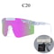 Pit ViperStyle UV400 Cycling Sunglasses Wraparound Sports Shades For Running Motorcycle Riding 21