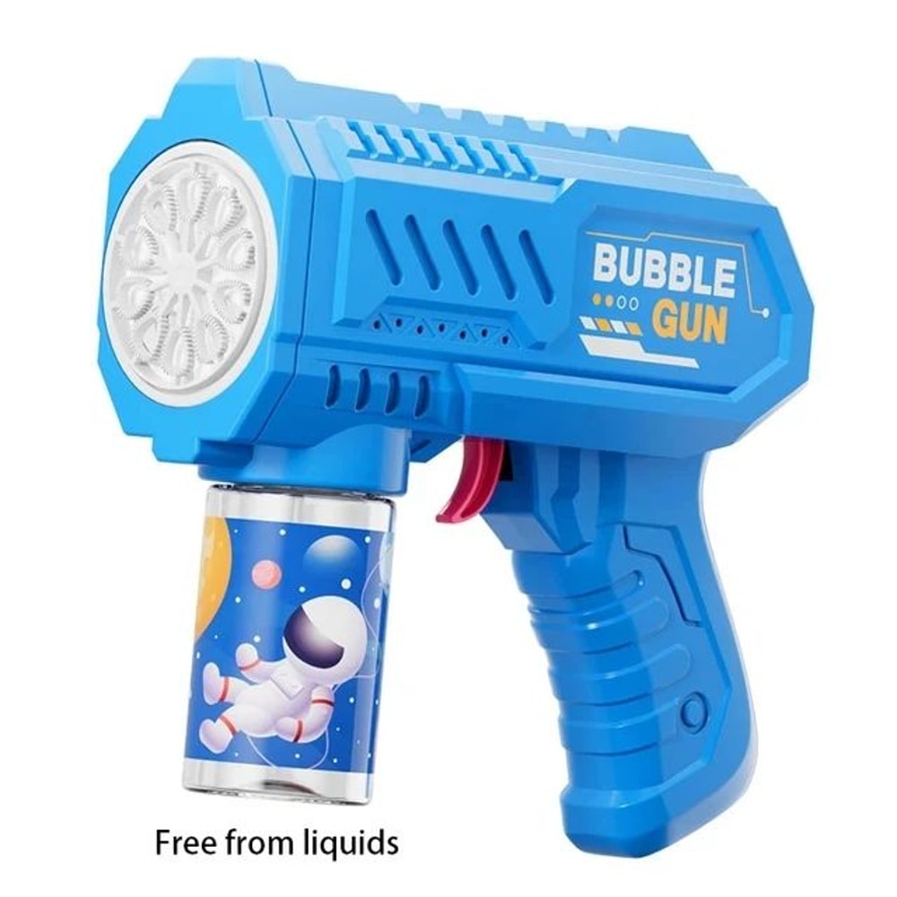 Dinosaur Bubble Gun Automatic Bubble Machine With Lights Light Up Bubble Blower For Kids Outdoor F 12