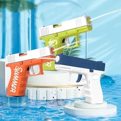 summer revolver mechanical water gun toy – kids water blaster for beach & outdoor play