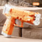 Summer Revolver Mechanical Water Gun Toy Kids Water Blaster For Beach Outdoor Play 16
