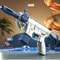 Summer Revolver Mechanical Water Gun Toy Kids Water Blaster For Beach Outdoor Play 21