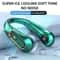Bladeless Portable Neck Fan With Digital Display USB Rechargeable HandsFree Neckband Cooler 8