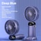 Foldable Handheld Fan With Phone Stand Display 5Speed USB Rechargeable Mini Fan For Travel Daily 6