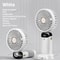 Foldable Handheld Fan With Phone Stand Display 5Speed USB Rechargeable Mini Fan For Travel Daily 7