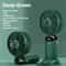 Foldable Handheld Fan With Phone Stand Display 5Speed USB Rechargeable Mini Fan For Travel Daily 8
