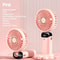 Foldable Handheld Fan With Phone Stand Display 5Speed USB Rechargeable Mini Fan For Travel Daily 9