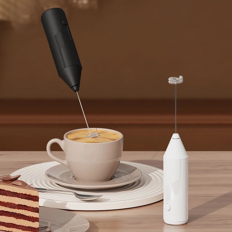 ONEKA Handheld Milk Frother Wand Fast Coffee Foam Maker Electric Whisk For Lattes Matcha Hot Choc 3