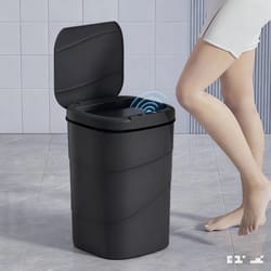 smart sensor touchless trash can – motion sensor automatic lid bin for kitchen & bathroom