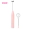 Rechargeable Handheld Milk Frother Wand 3Speed Electric Frother Wand For Latte Foam Drinks 6