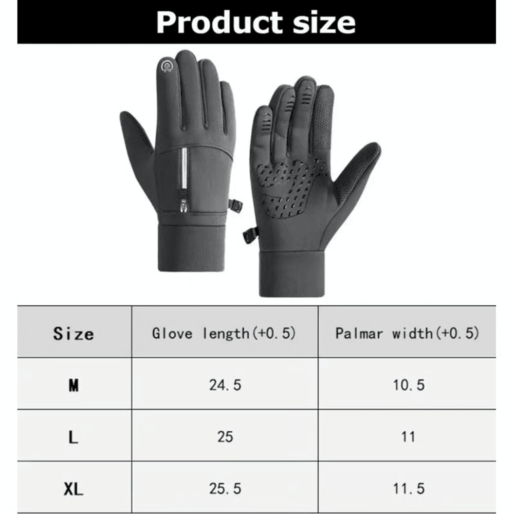 insulated touchscreen gloves for cold weather phone use