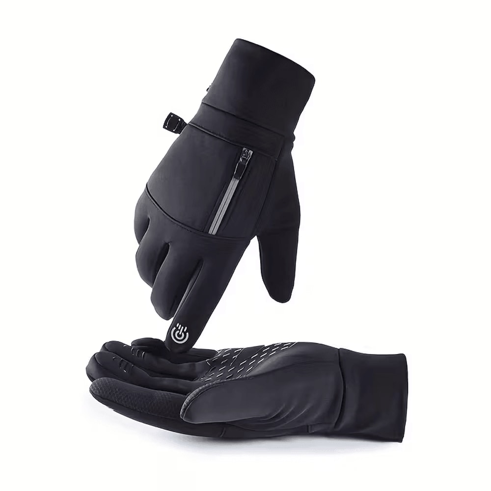 waterproof insulated gloves for outdoor work in winter