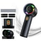BreezePulse Handheld Fan 6Speed Portable Rechargeable Fan With Digital Display 3000mAh Battery 7