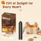 USBC Rechargeable Handheld Milk Frother Wand 3Speed Portable Coffee Foam Whisk With Dual Heads 4