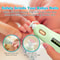 Gentle Baby Nail Trimmer With LED Light Quiet Electric Baby Nail File Safe Baby Manicure Set For 3