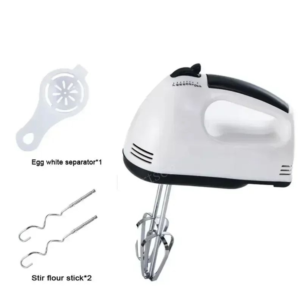 7Speed Handheld Electric Mixer For Eggs Cream Baking Compact Mini Kitchen Mixer 4