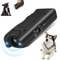 Portable Ultrasonic Dog Repeller With LED Light Anti Barking Device Handheld Dog Repellent For Tr 0