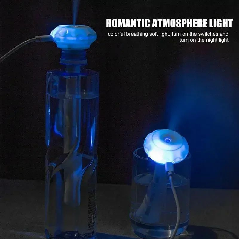 QuietMist Portable USB Humidifier Aromatherapy Diffuser Cool Mist Travel Humidifier For Home Offi 3