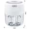 Cordless 300ml Electric Garlic Chopper USB Rechargeable Mini Food Processor With Stainless Steel B 5