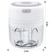 Cordless 300ml Electric Garlic Chopper USB Rechargeable Mini Food Processor With Stainless Steel B 5