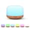 500ml Wood Grain Essential Oil Diffuser Ultrasonic Cool Mist Humidifier With 7Color Night Light 0