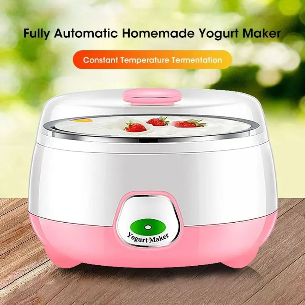 1L Automatic Yogurt Maker Machine For Homemade Yogurt Natto Rice Wine 220V 1