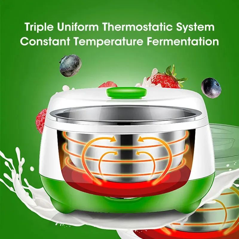 1L Automatic Yogurt Maker Machine For Homemade Yogurt Natto Rice Wine 220V 5