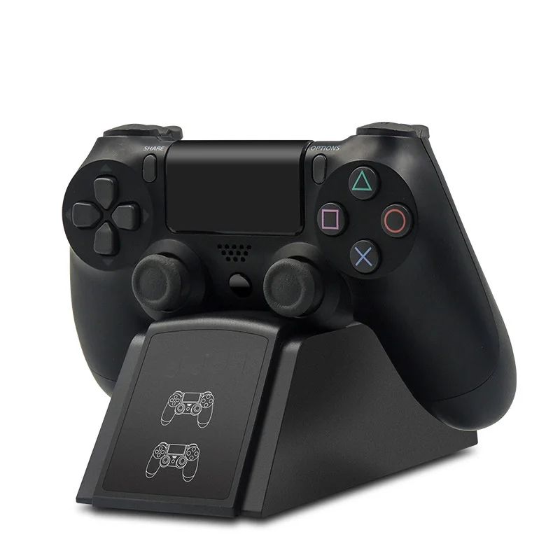 PS4 Controller Charging Dock Dual USB PS4 Charger Station For DualShock 4 Fast Safe Organized Cha 4