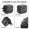 Universal Travel Adapter With USBC Dual USB Ports USEUUKAU Fast Worldwide Charger 2