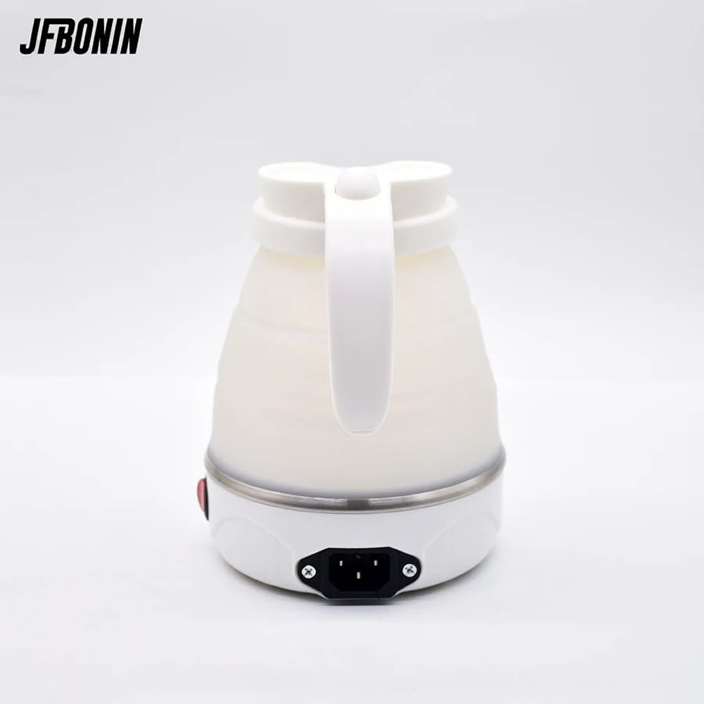 Foldable Travel Electric Kettle 600ml Portable FastBoil Mini Water Boiler For Hotels Camping Dail 0