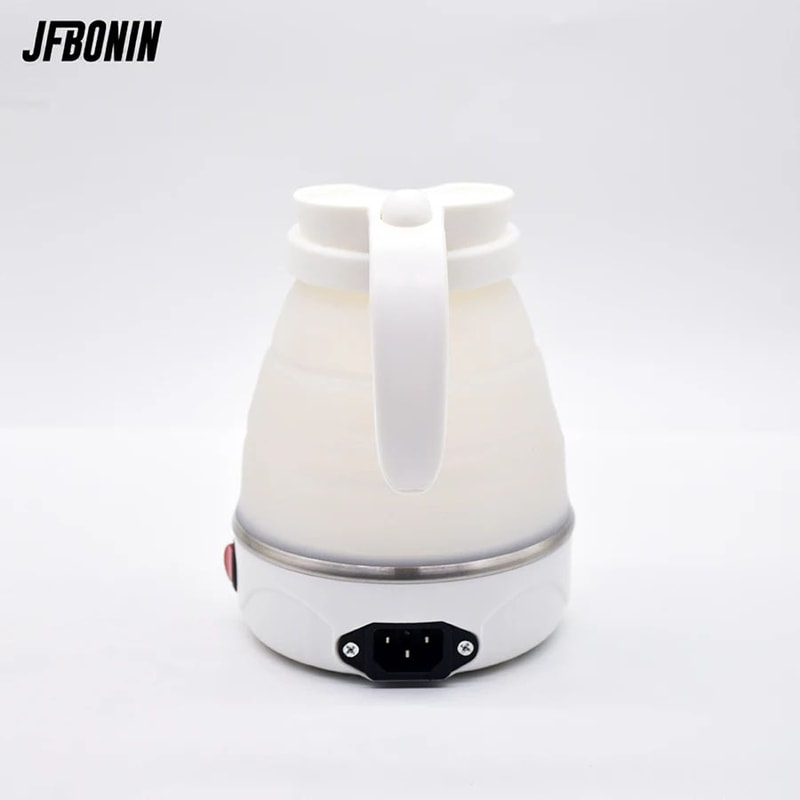 Foldable Travel Electric Kettle 600ml Portable FastBoil Mini Water Boiler For Hotels Camping Dail 0