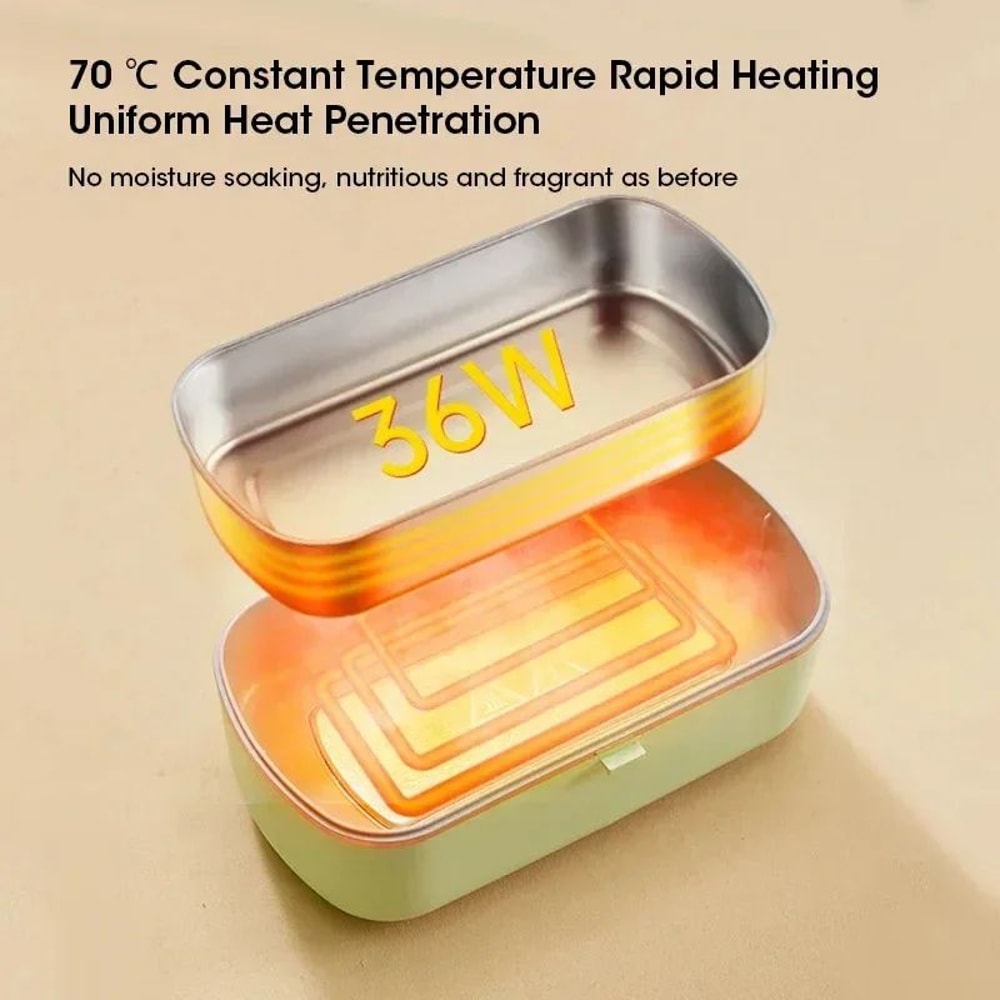 Electric Lunch Box Heater Portable Food Heater For Hot Meals Anywhere 4
