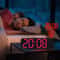Projection Ceiling Alarm Clock With Temperature Date LED Digital Display Night Mode 1224H PowerOf 2