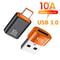 USB 30 USBC OTG Adapter 10A Fast Charge Data Transfer USBA To TypeC Converter 0